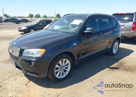 2014 BMW X3 xDrive28I z USA, uszkodzony, nr VIN 5UXWX9C59E0D14952